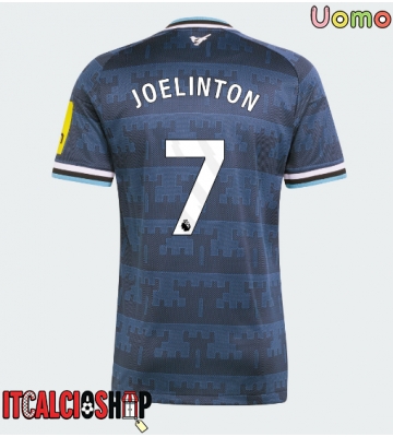 Newcastle United Joelinton #7 Seconda Maglia 2026-27 Manica Corta Newcastle United Joelinton #7 Seconda Maglia 2026-27 Manica Corta